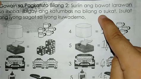 katumbas na sukat o bilang